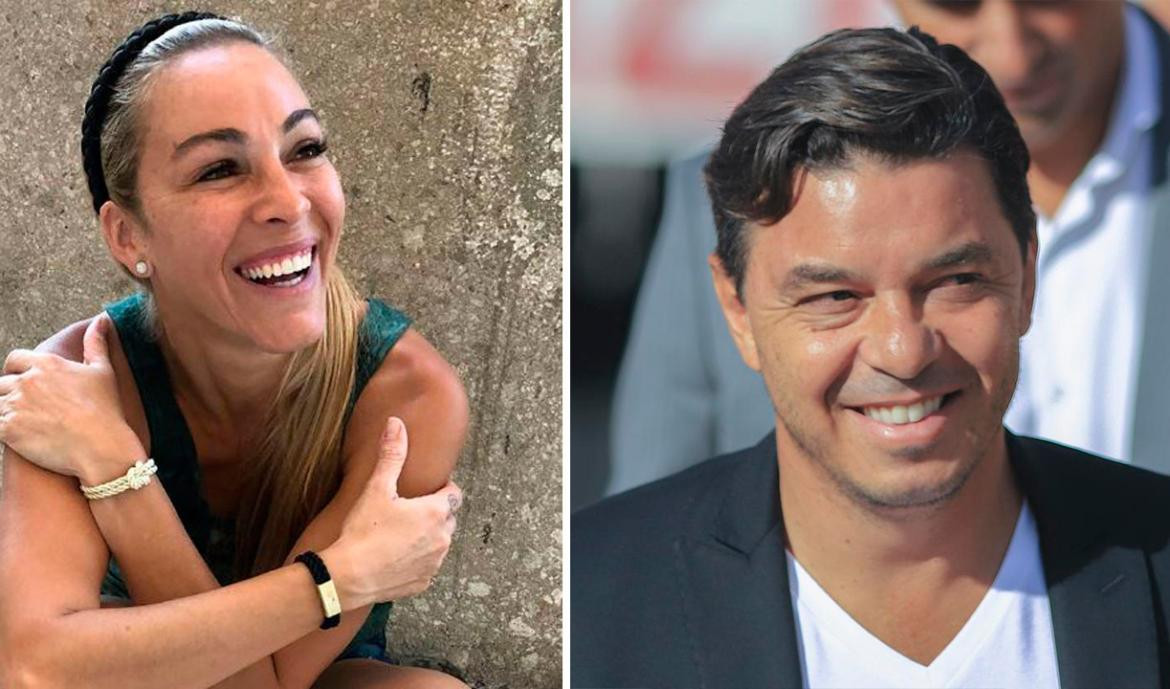 Geraldine La Rosa y Marcelo Gallardo