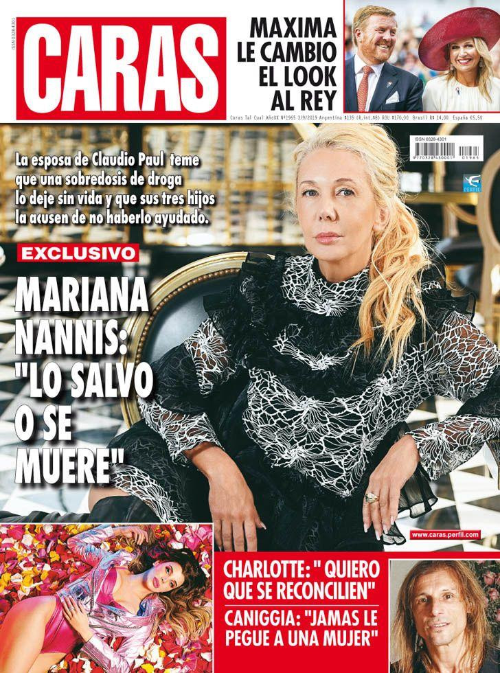 Tapa Revista Caras Mariana Nannis