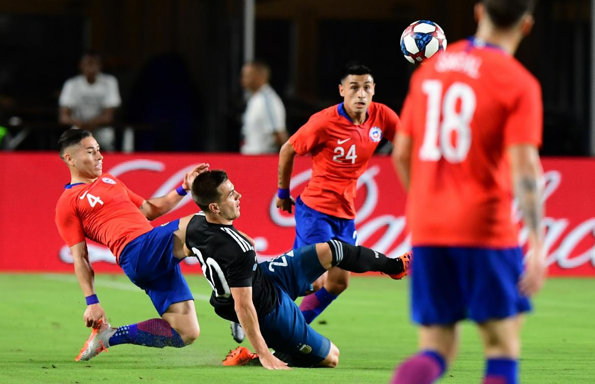 Amistoso: Argentina vs. Chile, AGENCIA NA