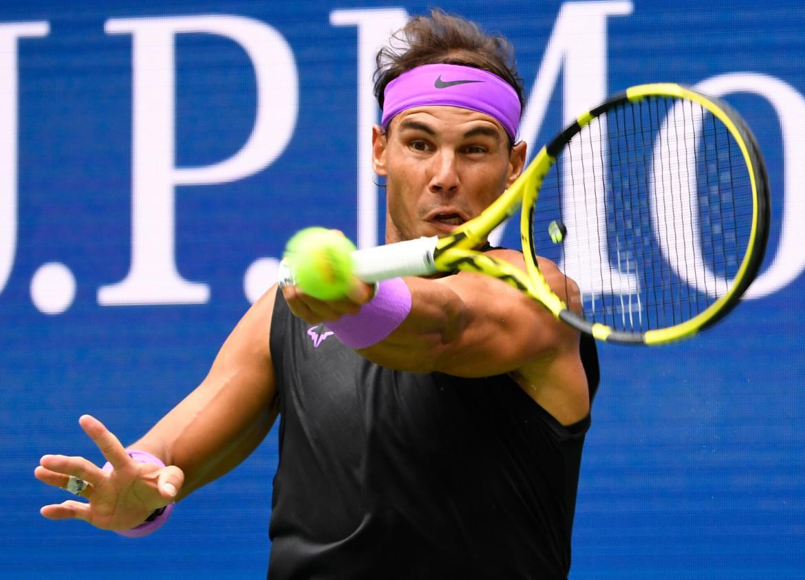 Rafael Nadal en el US Open, REUTERS