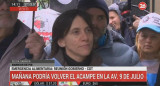 Silvia Saravia, Barrios de Pie, Emergencia alimentaria, Canal 26