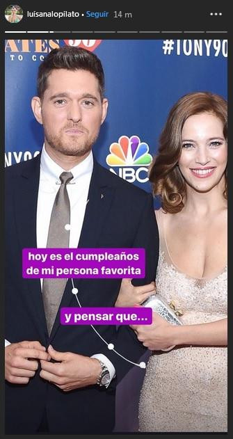 Luisana Lopilato y Michael Bublé