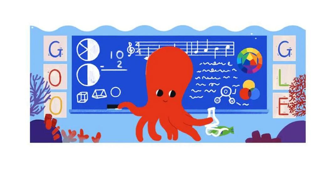 Doodle de Google por el Día del Maestro