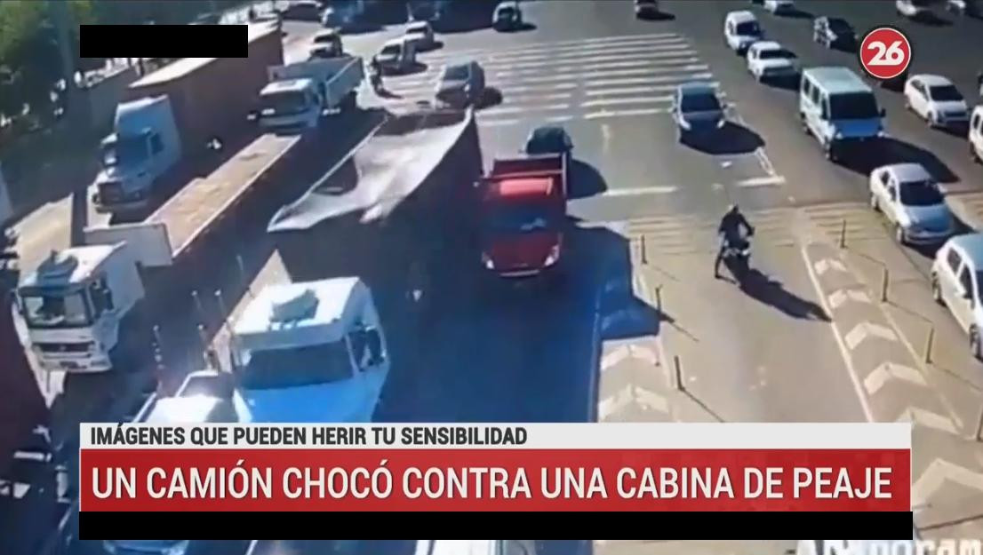 Choque en Panamericana, canal 26