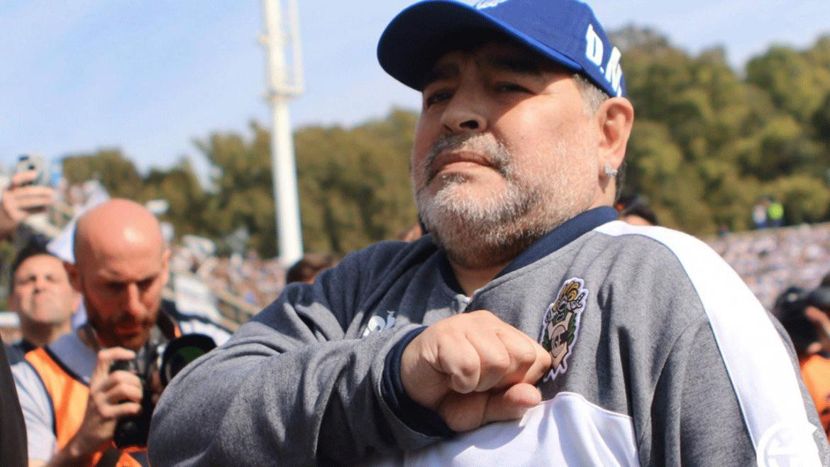 Diego Maradona, Gimnasia vs Racing