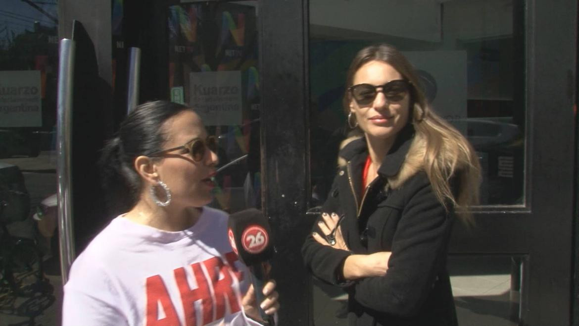 Pampita habló en exclusiva con Canal 26	