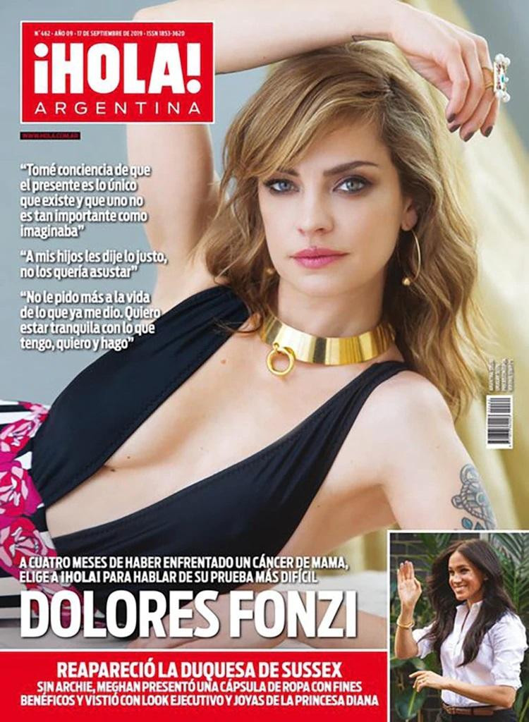 Tapas de revistas, Revista Hola, 17 de septiembre de 2019, Dolores Fonzi
