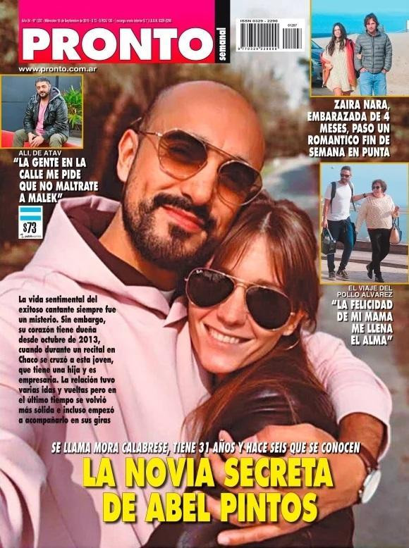 Tapa de Revista Pronto, 18 de Septiembre, Abel Pintos