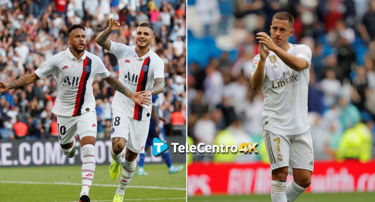 Champions League, PSG vs. Real Madrid, TeleCentro 4K