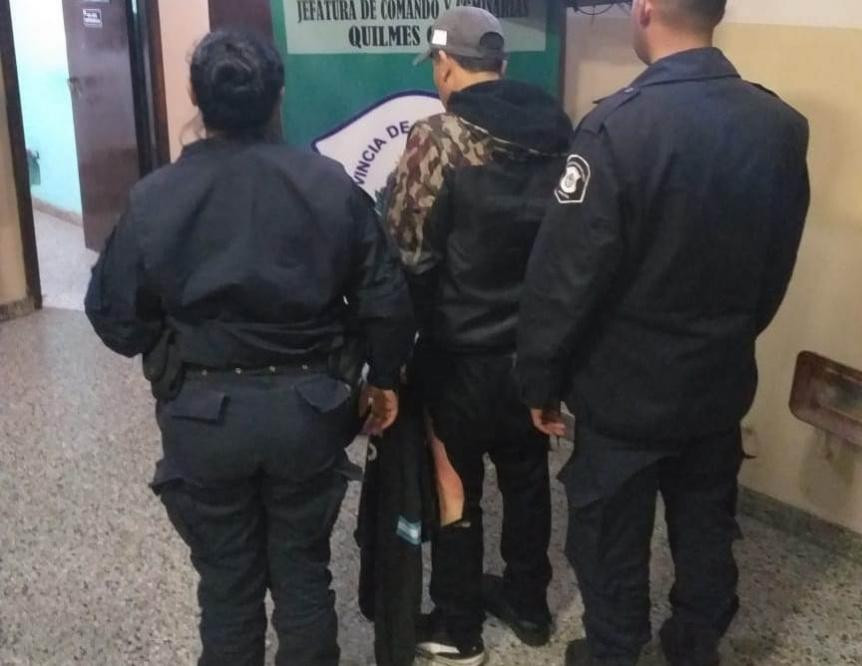 Detenido por prender fuego a su pareja en Quilmes