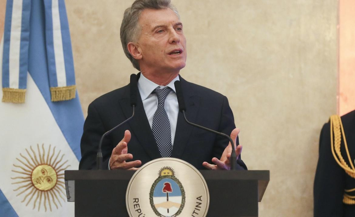 Mauricio Macri, presidente de la Nación, foto NA