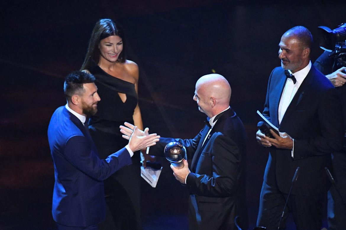 Lionel Messi ganó el premio al mejor jugador de fútbol de la FIFA, REUTERS	