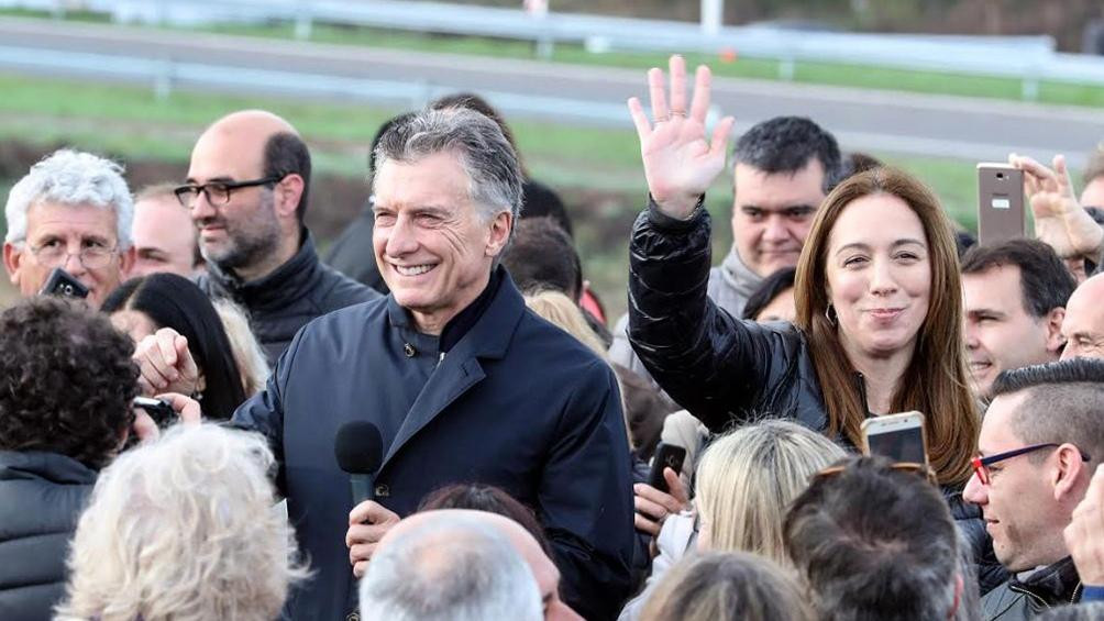 Mauricio Macri y María Eugenia Vidal