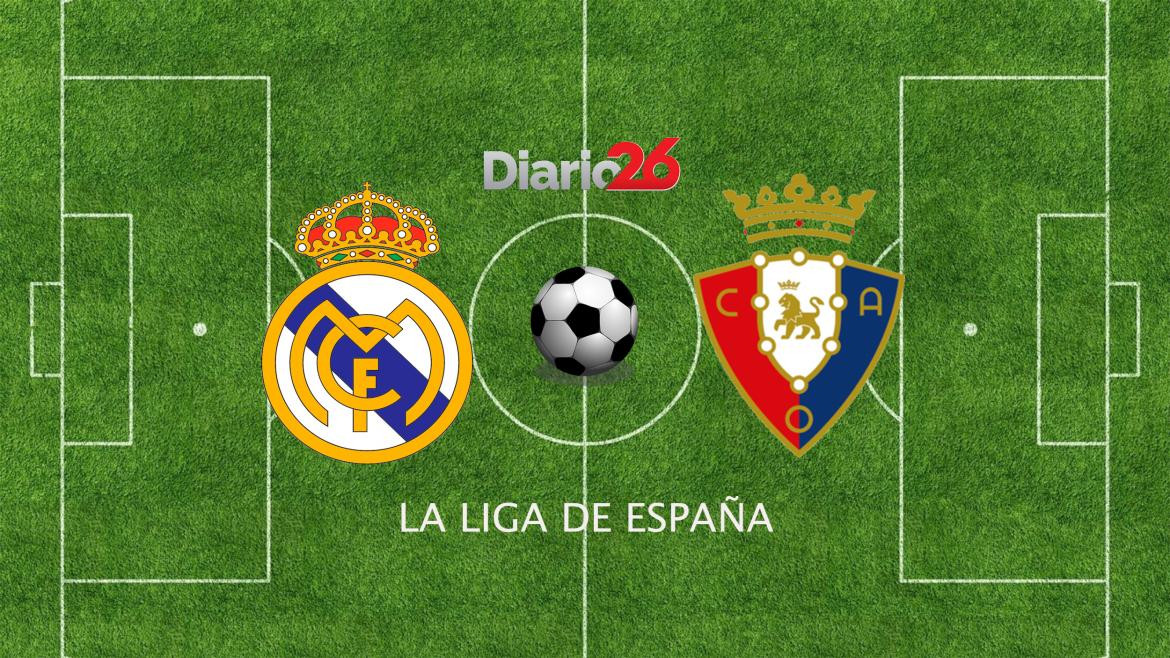 La Liga, Real Madrid vs. Osasuna, Diario 26