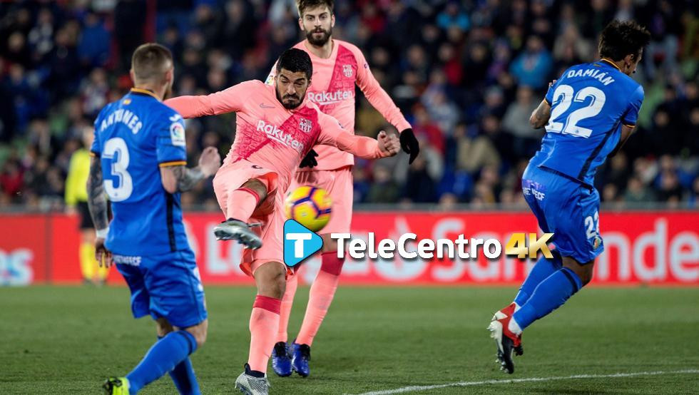 Getafe vs Barcelona, La Liga, TeleCentro 4K