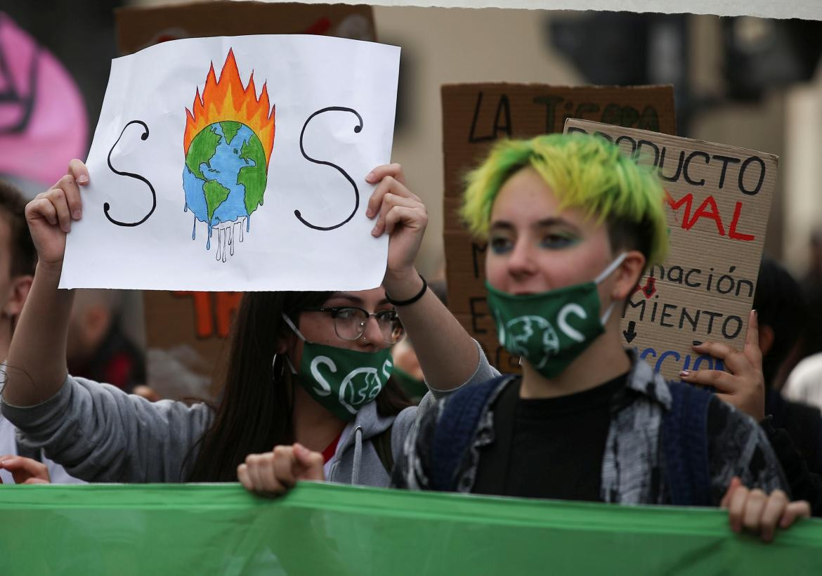 Marchas contra cambio climático, Buenos Aires, REUTERS