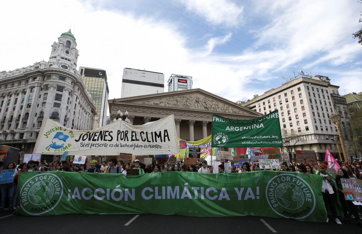 Marchas contra cambio climático, Buenos Aires, REUTERS