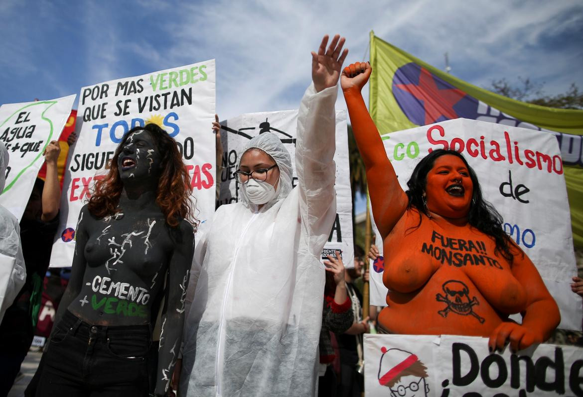 Marchas contra cambio climático, Buenos Aires, REUTERS