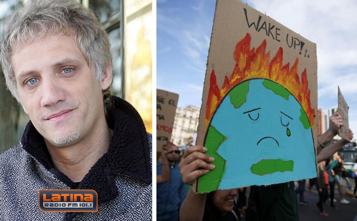 Marcha contra cambio climático, Charly Alberti, RADIO LATINA