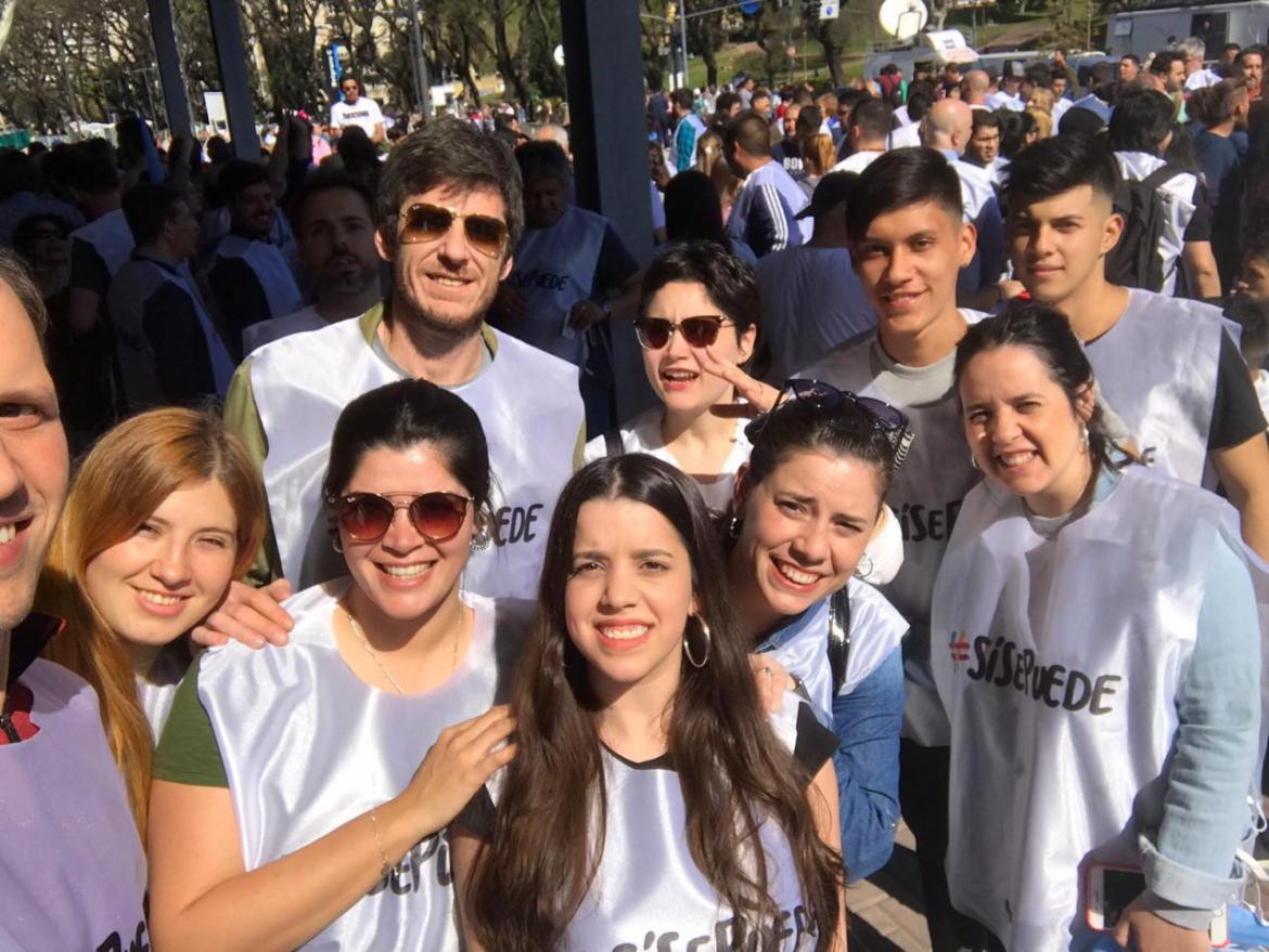 Marcha #SíSePuede, Belgrano, Cambiemos