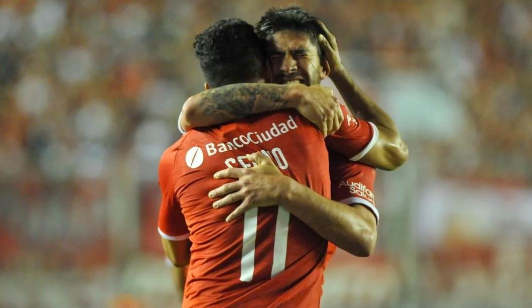 Superliga, Festejo de Independiente ante Talleres