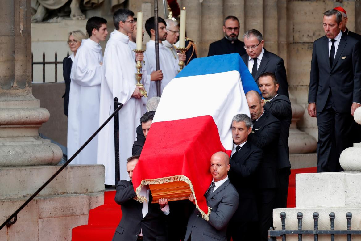 Último adiós a Jacques Chirac, ex presidente francés, REUTERS