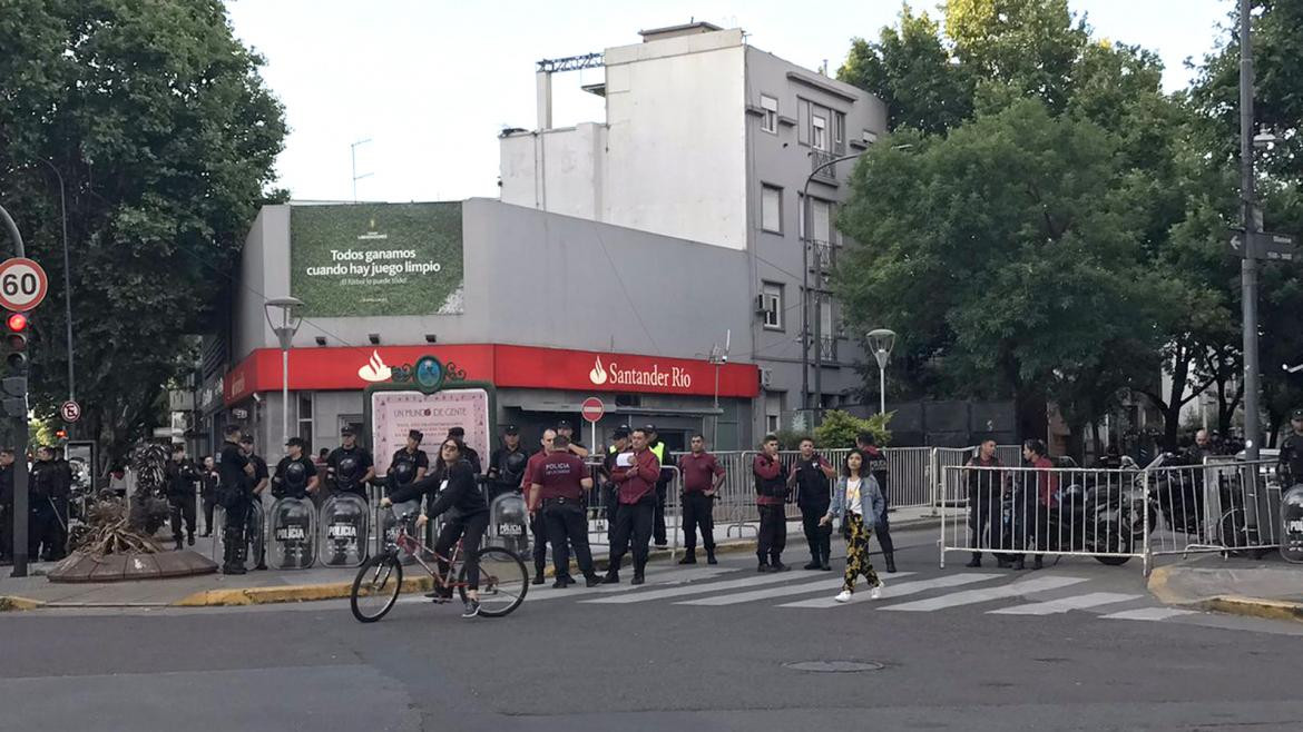 Operativo en el Monumental para el Superclásico