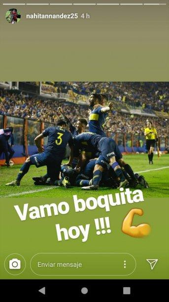 Mensaje de Nahitan Nandez antes del River - Boca de Copa Libertadores