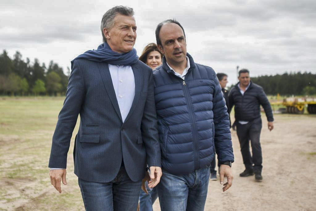 Mauricio Macri en la campaña del Sí, se puede