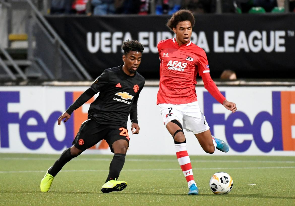 AZ Alkmaar vs United, Europa League, REUTERS