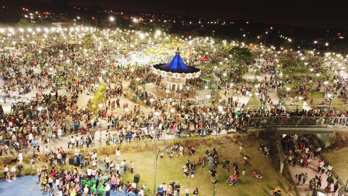 Parque de la Unidad Nacional en Merlo