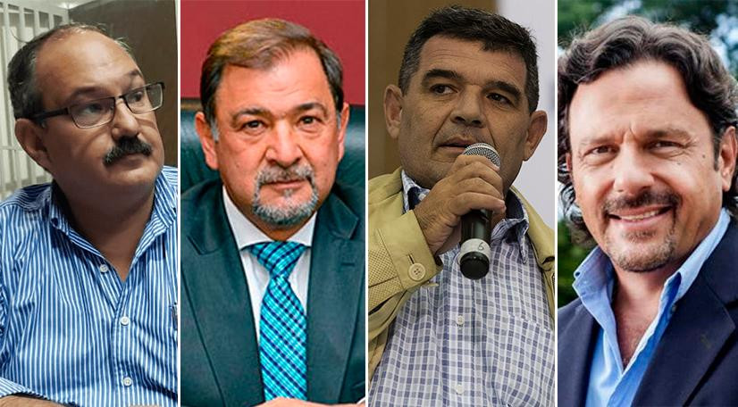 Elecciones en Salta, Sergio Leavy, Miguel Isa, Alfredo Olmedo y Gustavo Sáenz