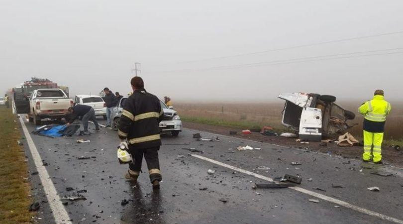 Accidente ruta 205