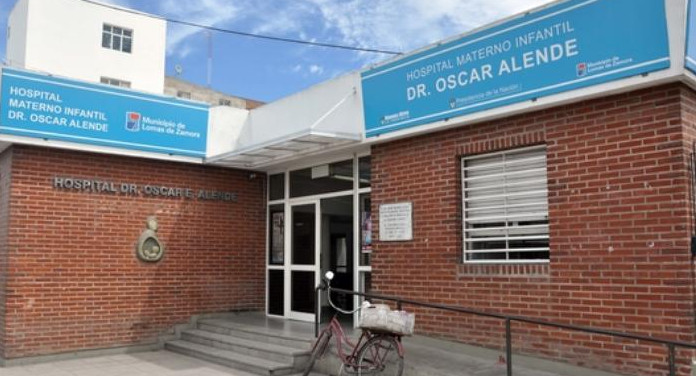 Hospital Materno Infantil Doctor Oscar Alende, nene internado