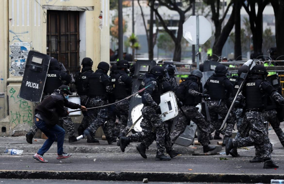 Protestas en Ecuador