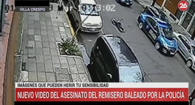 Villa Crespo, video del ataque a remisero