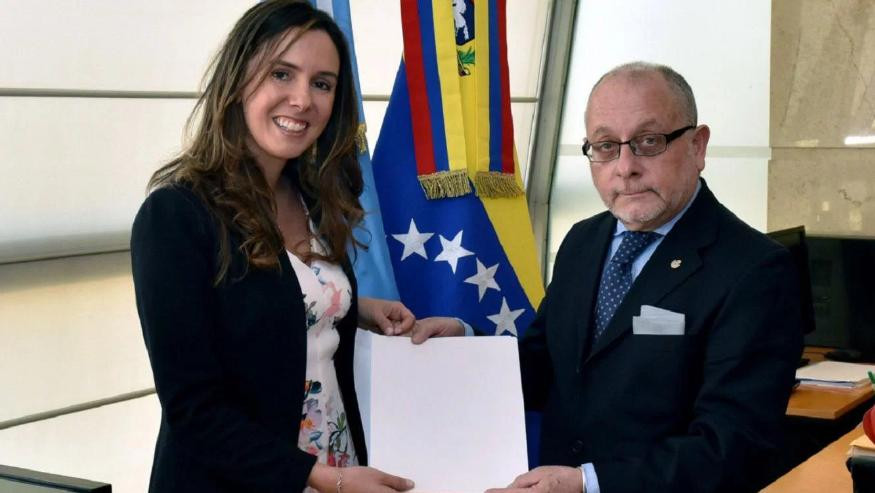 Venezuela, embajadora reconocida por Guaidó