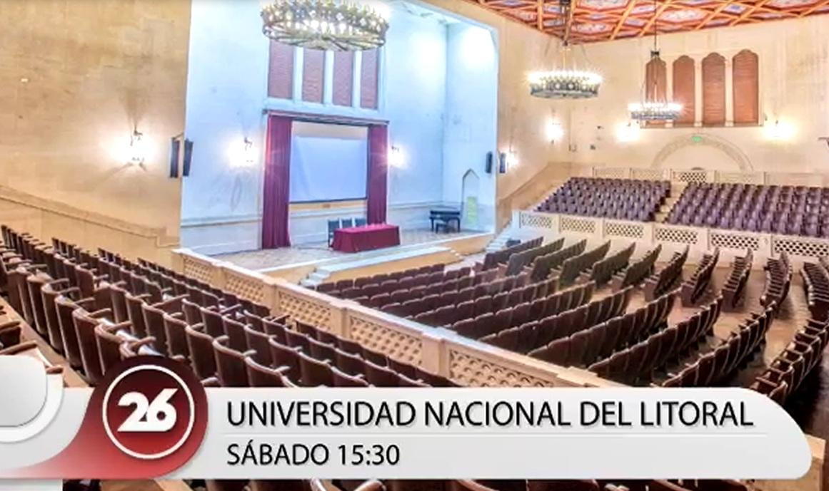 Andrés Klipphan en la Universidad Nacional del Litoral, debate presidencial, CANAL 26