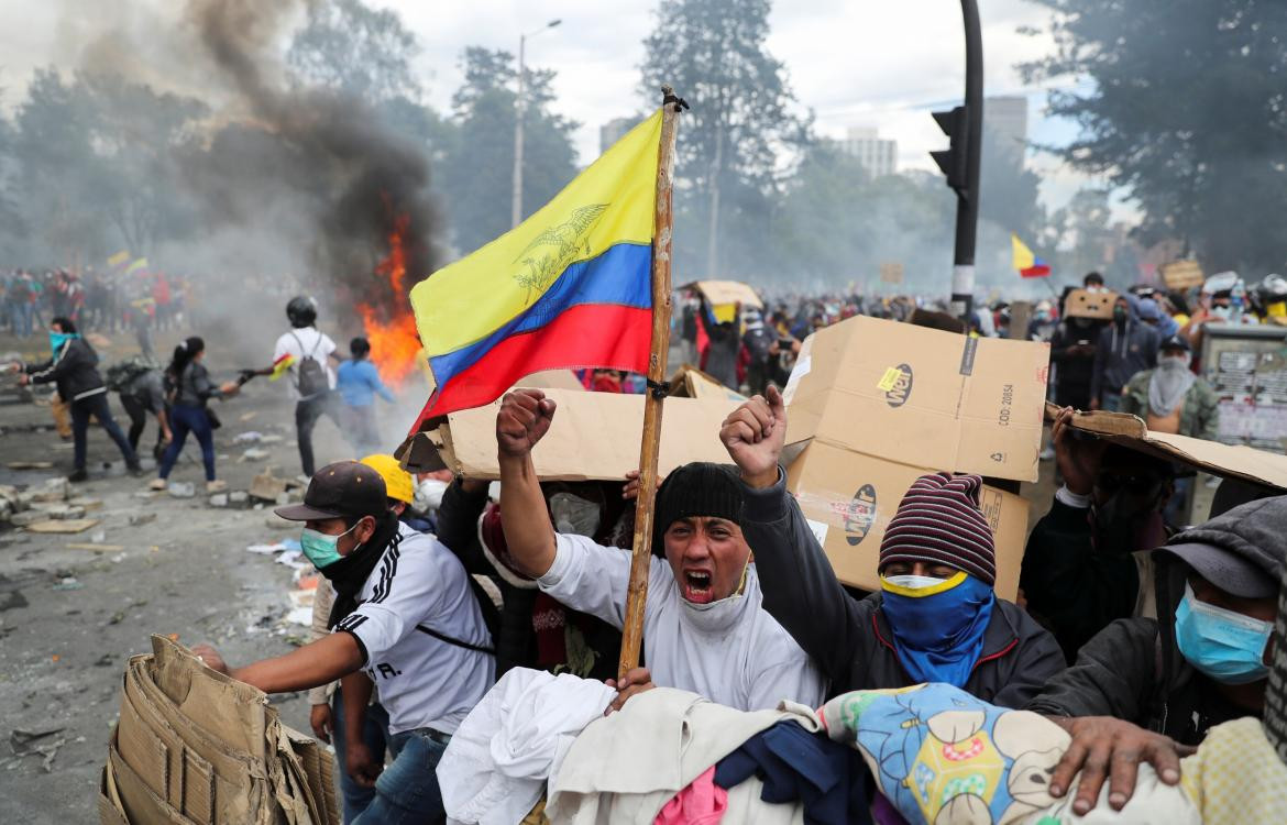 Jornada de protestas en Ecuador, incidentes, REUTERS