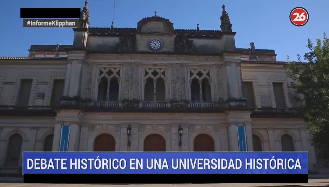 Universidad del Litoral, informe Klipphan, Canal 26