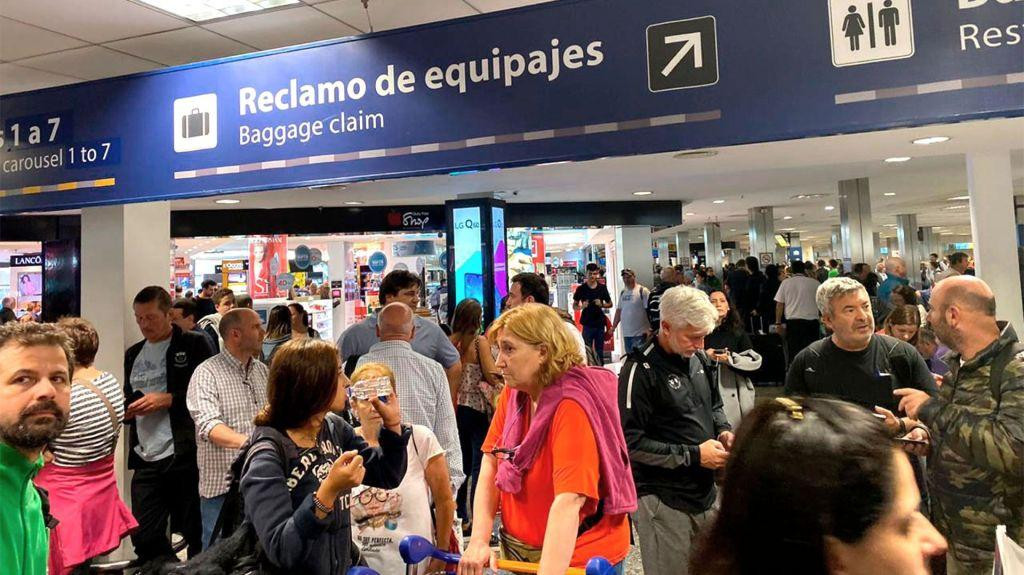 Vuelos demorados en Ezeiza y Aeroparque