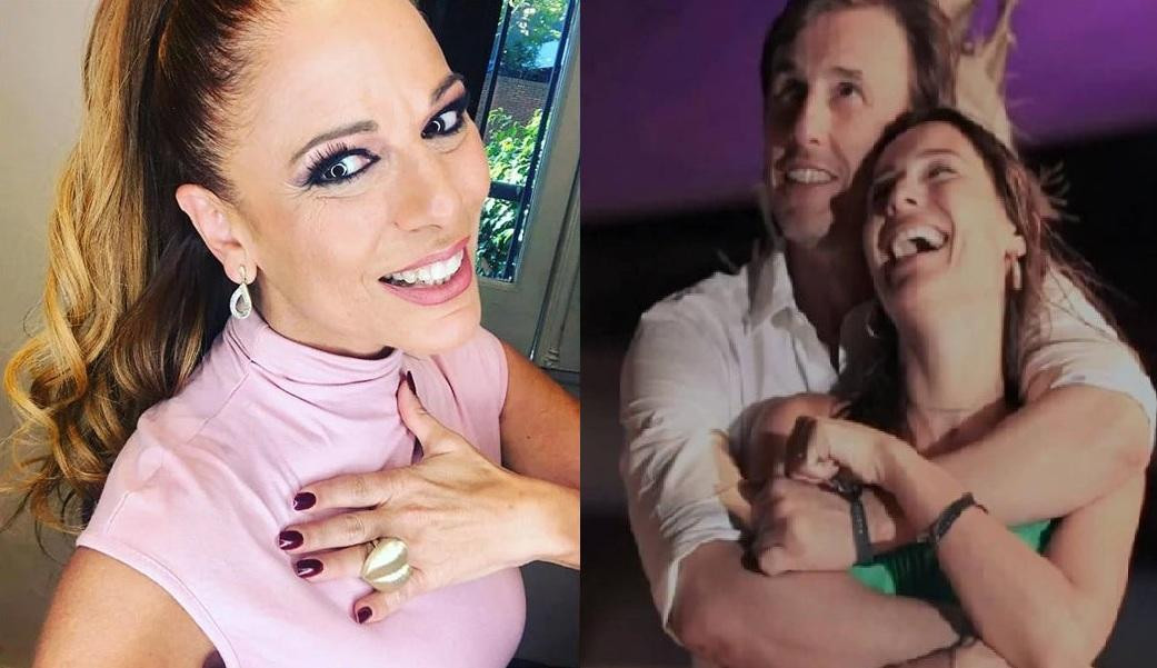 Iliana Calabró, Pampita y su novio Roberto García Moritán