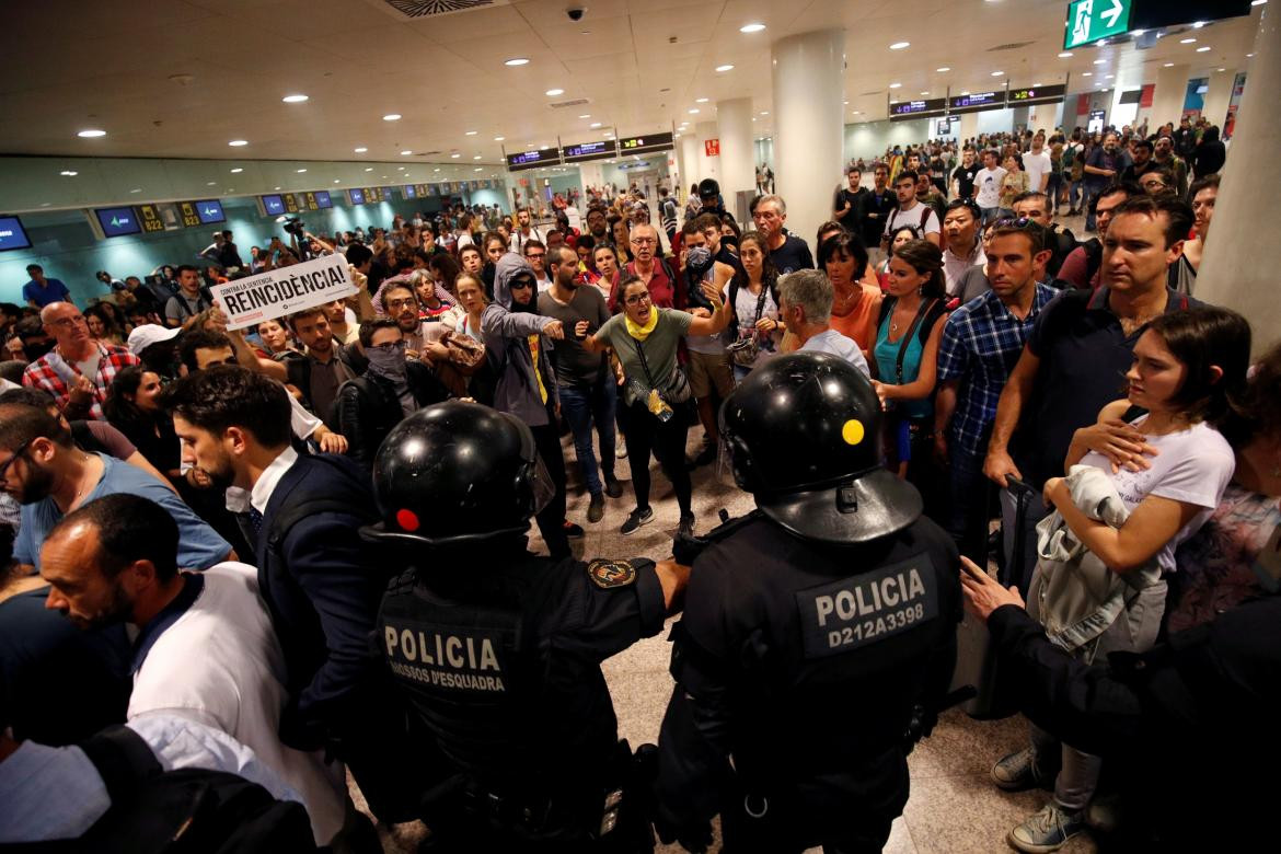 Incidentes en Barcelona, REUTERS