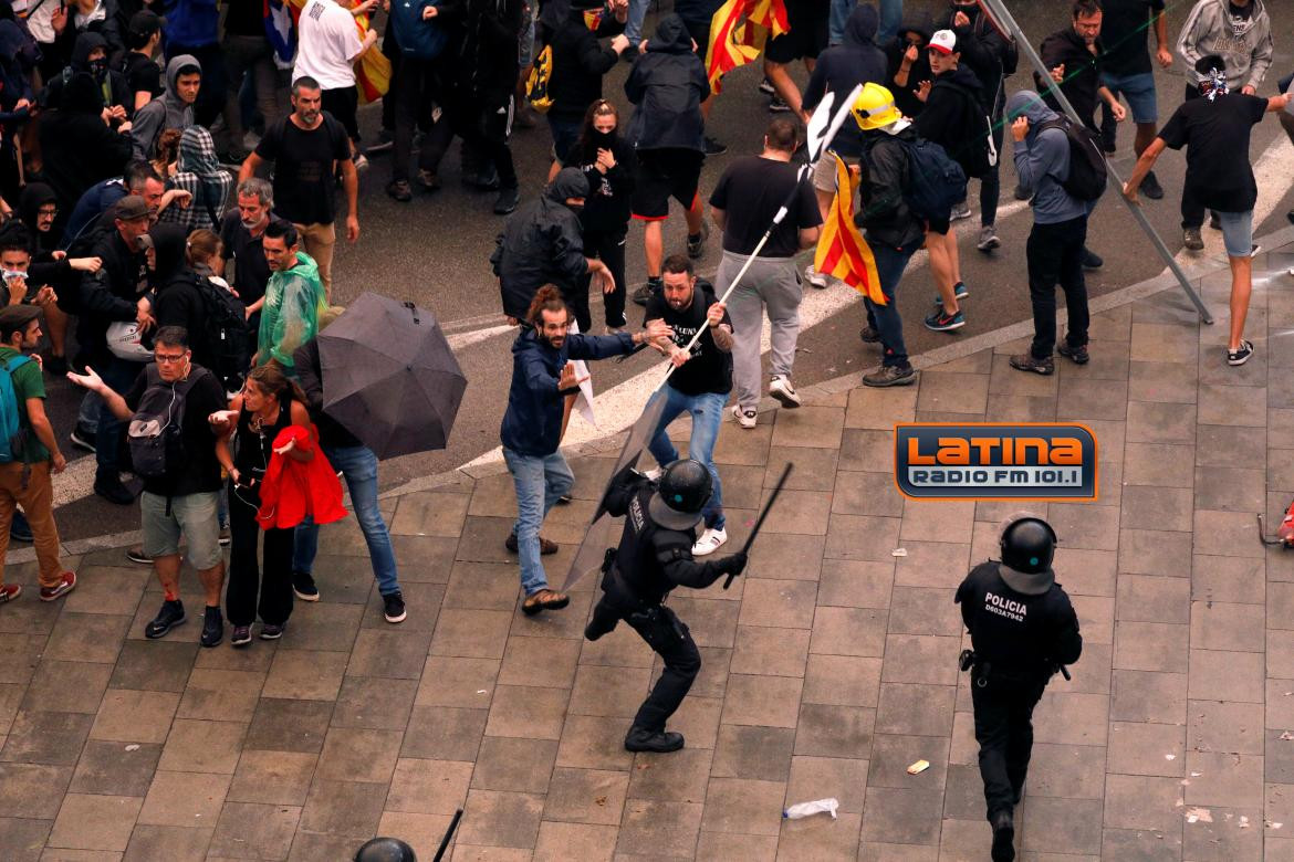 Incidentes en Cataluña, RADIO LATINA
