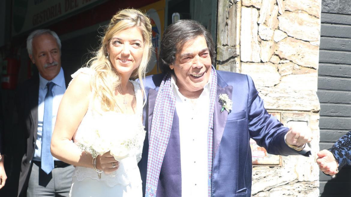 Casamiento de Cacho Castaña con Marina Rosenthal