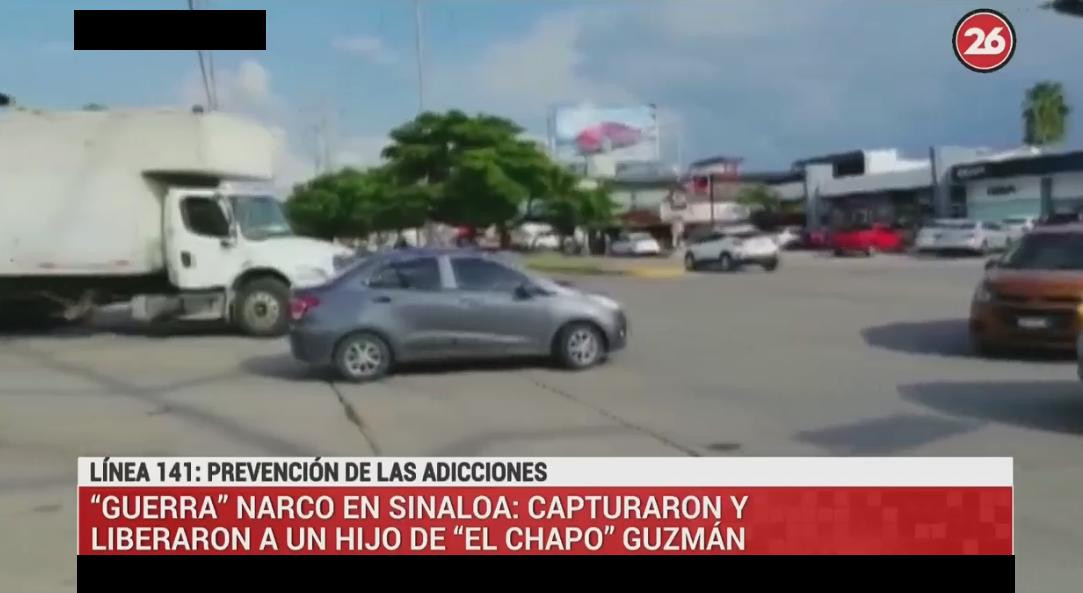 Guerra narco en Sinaloa, Canal 26