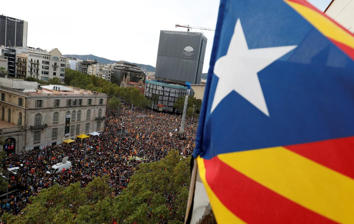 Protestas en Barcelona, REUTERS