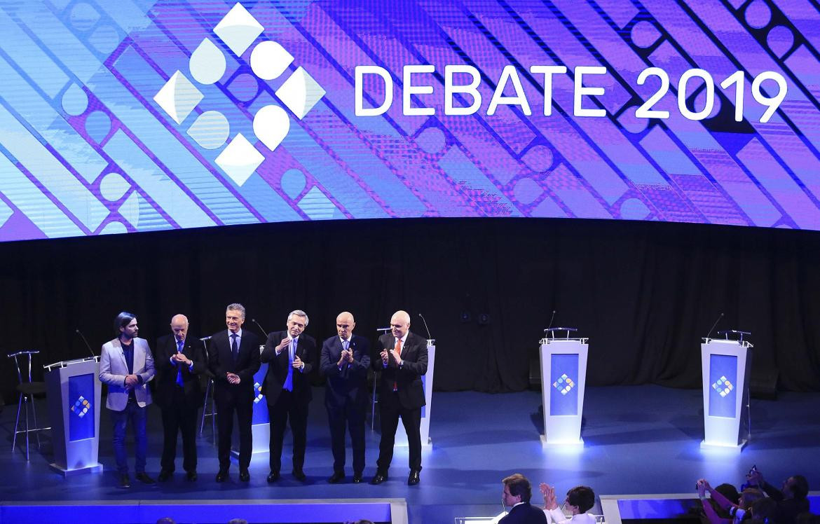 Segundo debate presidencial, candidatos, Agencia NA