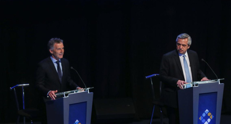Alberto Fernández y Mauricio Macri, elecciones 2019, debate, REUTERS