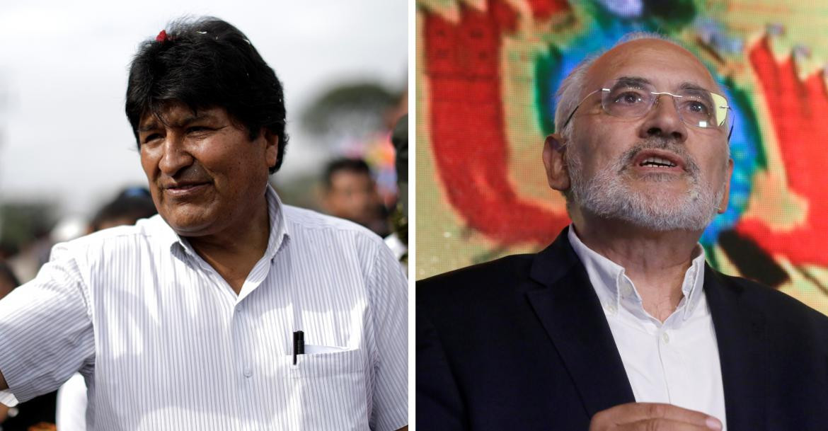 Elecciones en Bolivia, candidatos Evo Morales y Carlos Mesa